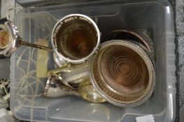 Plated items to include bottle coasters etc.