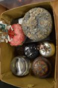 Decorative trinket boxes etc.