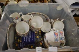 Decorative tea ware etc.