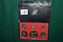 A USA proof set.