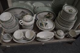 A comprehensive Chinese dinner service.