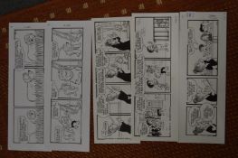 Bill Mevin, original artwork for The Perishers.