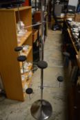 A shop display hat stand.