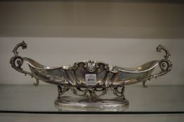A sterling silver centrepiece.