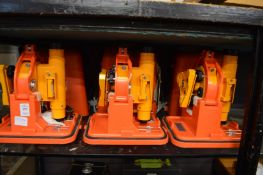 A collection of various surveyors levels, all with original boxes and cases.