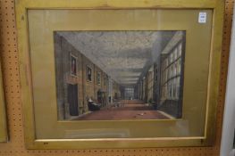 Joseph Nash, stately home interiors, chromolithographic prints, a pair.