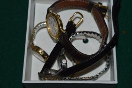 Ladies wristwatches.