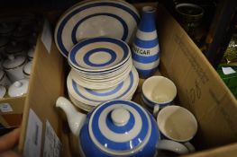 A collection of T G Green and other Cornish ware together with Portmeirion Totem part coffee