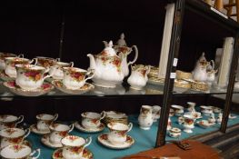 A large quantity of Royal Albert Old Country Roses.