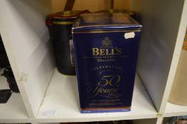 Three Bells Commemorative whiskys.