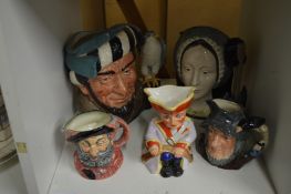 Dalton and other character jugs.