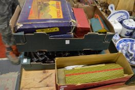 Hornby railway accessories including track, train sets etc.