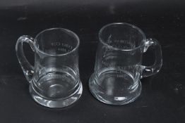A MIDHURST TOWN CUP TANKARD 1992 and a TYRO CUP TANKARD 1984 (2).