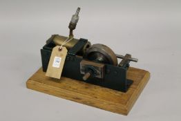 A TWISTY STEAM ENGINE.