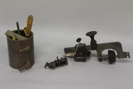 A PIECE OF HOROLOGICAL EQUIPMENT.