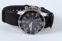 AN OMEGA SEAMASTER WRISTWATCH.