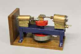 AN OSCILLATING BOILER FEED PUMP for a 27-foot boat.