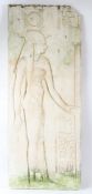 PAUL MOUNT. HORUS. The Egyptian God of the Sky, Kingship and Protection. Plaster. Signed on the