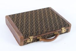 A FENDI BRIEFCASE. 42cms high.