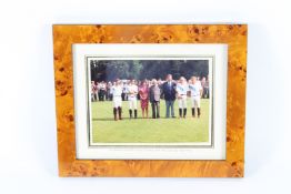 THE PEOPLE SIGNALS POLO TROPHY, COWDRAY PARK POLO CLUB. July 12th 1992. 17cms x 23cms.