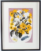 PATRICK PROCKTOR (1936-2003) Still life of flowers watercolour signed 41.5 x 29cm