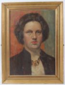 WILLIAM MASON (1906 -2002) Portrait of a woman oil on board signed and dated '64 60 x 42cm