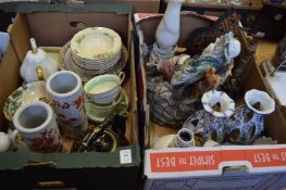 Quantity of decorative china.