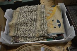 A group of Sudanese textiles.