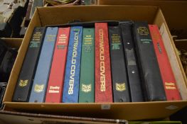 Quantity of first day covers and stamps, mostly in albums.