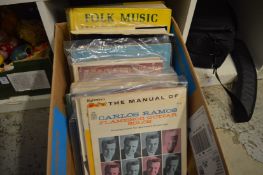 Quantity of magazines on music.