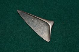 A Georg Jensen silver brooch.