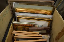 Quantity of paintings and prints etc.