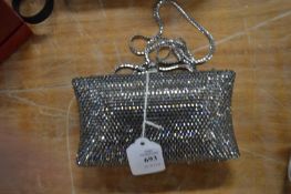 A Cleo & Patek diamante evening bag.