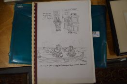 A collection of original cartoons by Tom.