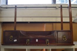 Mahogany side table (faults).