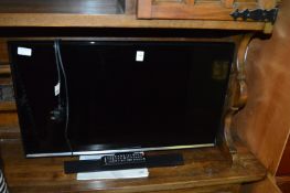 A flat screen TV.