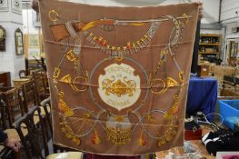 A silk scarf signed Leibsheim.