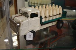 A Tri-ang, milk truck.