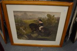 Two decorative colour prints.