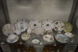 A good collection of Herend porcelain to include plates, dishes, bowls etc.