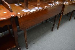A 19th century mahogany Pembroke table.