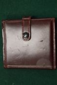 An Aspreys folding leather photograph album.