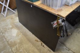 Modern rectangular table.