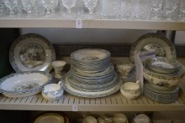A quantity of Wedgwood Chinese Legend dinnerware.