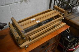 An artist's travelling easel.