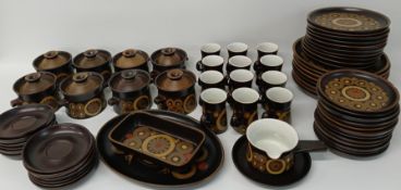 Quantity of Denby Arabesque tableware, approx. 65 pieces