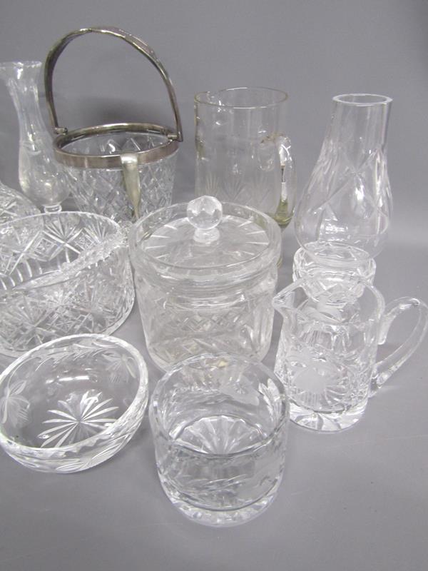 Collection of crystal glasseware includes Royal Doulton & Brierley, ice bucket, vases, jugs, etc - Image 6 of 6