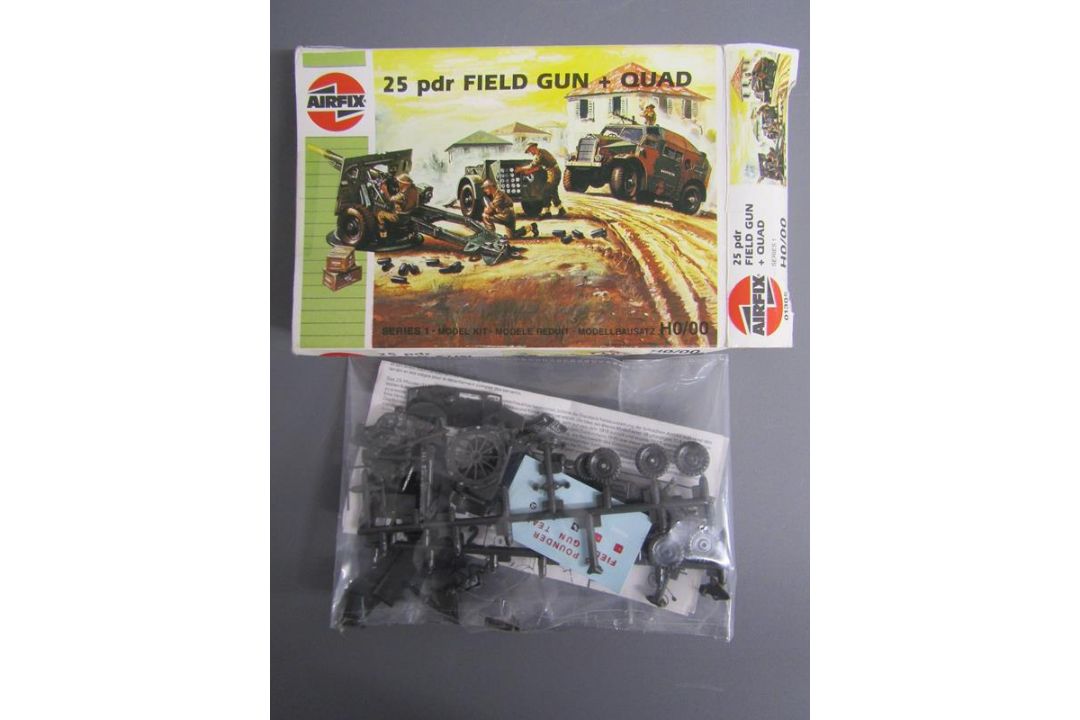 Airfix kits - Opel Blitz + Pak 40 -Churchill MK VII Tank & 25 pdr field gun + quad series 1 also - Image 2 of 5