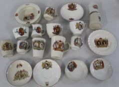 Large selection of commemorative china