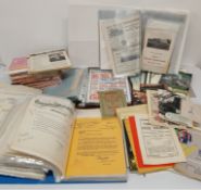 Large quantity of ephemera relating to Scunthorpe including billheads, theatre programmes,